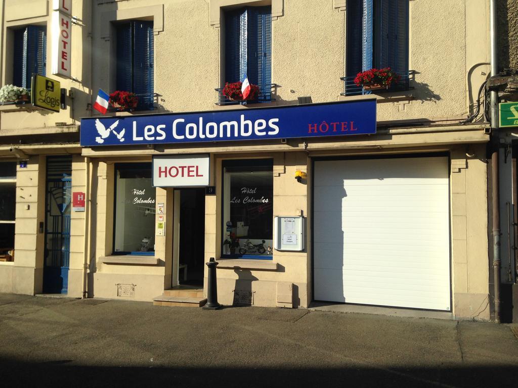 Hotel Les Colombes Verdun-sur-Meuse Exterior photo